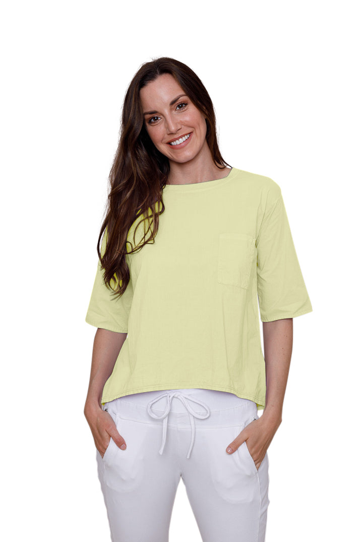Wells Jersey Back Top With Pocket - Suzy D London