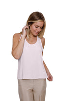 Wiley Jersey Vest Soft Pink