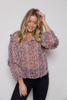 Frill detail suzy D Blouse