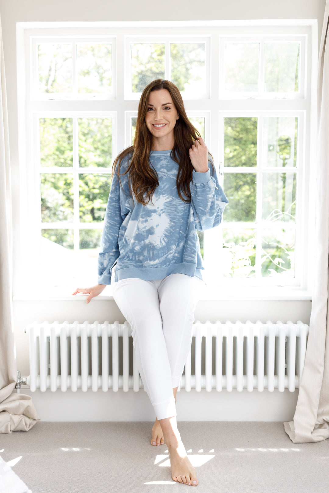 Jarvis Tie Dye Oversized Sweatshirt - Suzy D London