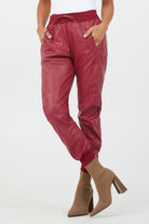 15V 8 Faux Leather Ultimate Joggers - Suzy D London