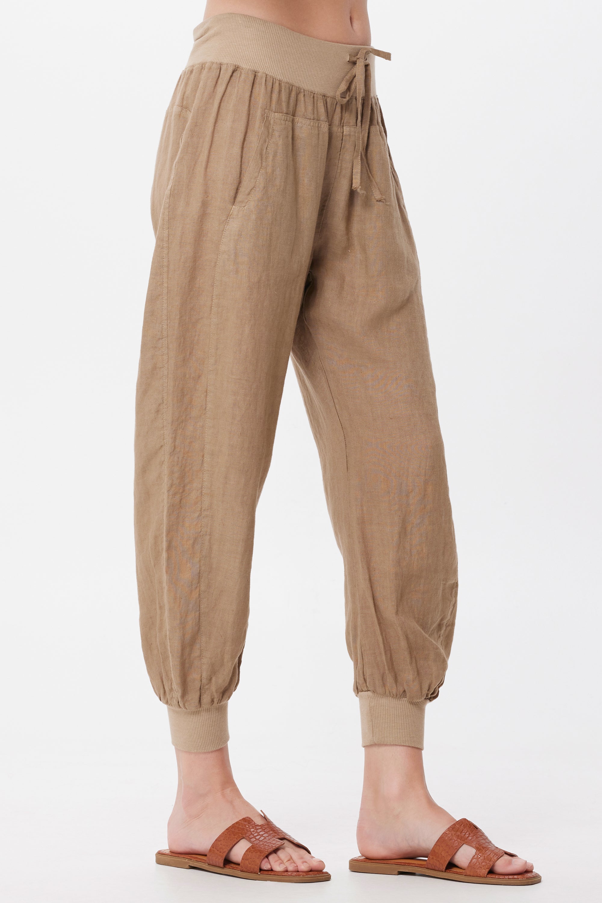 153 Ultimate Linen Joggers Suzy D London