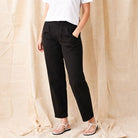 May Stretch Gaberdine Barrel Pants - Suzy D London