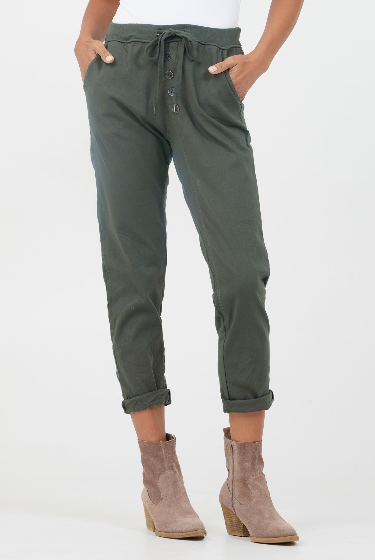 Becca Zip Detail Joggers Becca Zip Detail Joggers