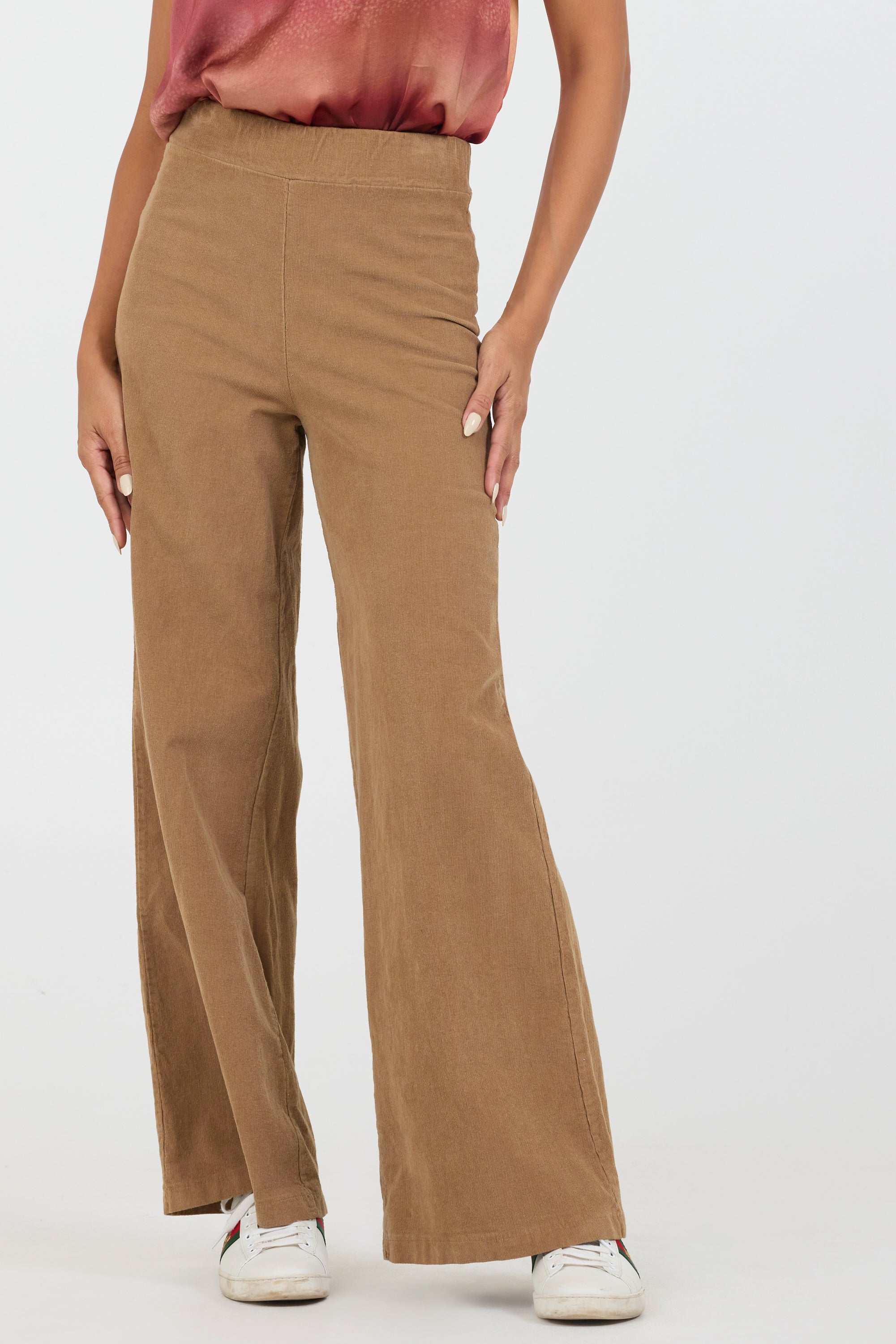 Ziggy Wide Leg Stretch Baby Cord Pants – Suzy D London