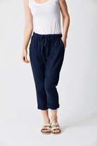 Mikey Tapered Linen Pants - Suzy D London