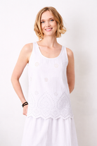 Wisty Broderie Anglaise Cami Top - Suzy D London