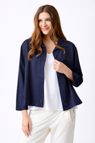 Justine French Terry Button Detail Shirt - Suzy D London