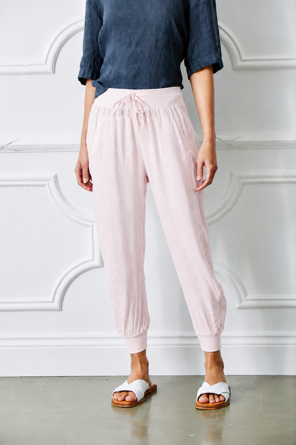153 ULTIMATE LINEN JOGGERS - Suzy D London