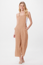 Shayla Linen Dungarees - Suzy D London