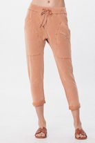 Pennie Vintage Wash Front Pocket Joggers - Suzy D London