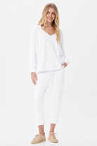 Paulina Vintage Wash Harem Joggers - Suzy D London