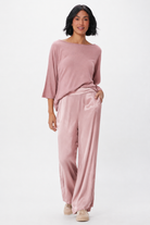 Halo Satin Palazzo Pants - Suzy D London
