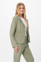 Bronson Jersey Blazer With Hood - Suzy D London