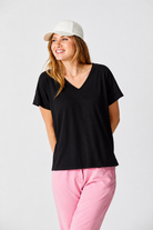 Joplin V Neck Tee - Suzy D London