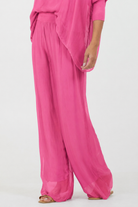 Polly Silk Double Layer Palazzo Pants - Suzy D London