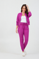 Mabel Zip Sweat Jacket - Suzy D London