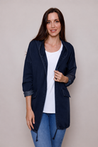 Bridget Longline Hooded Jacket - Suzy D London