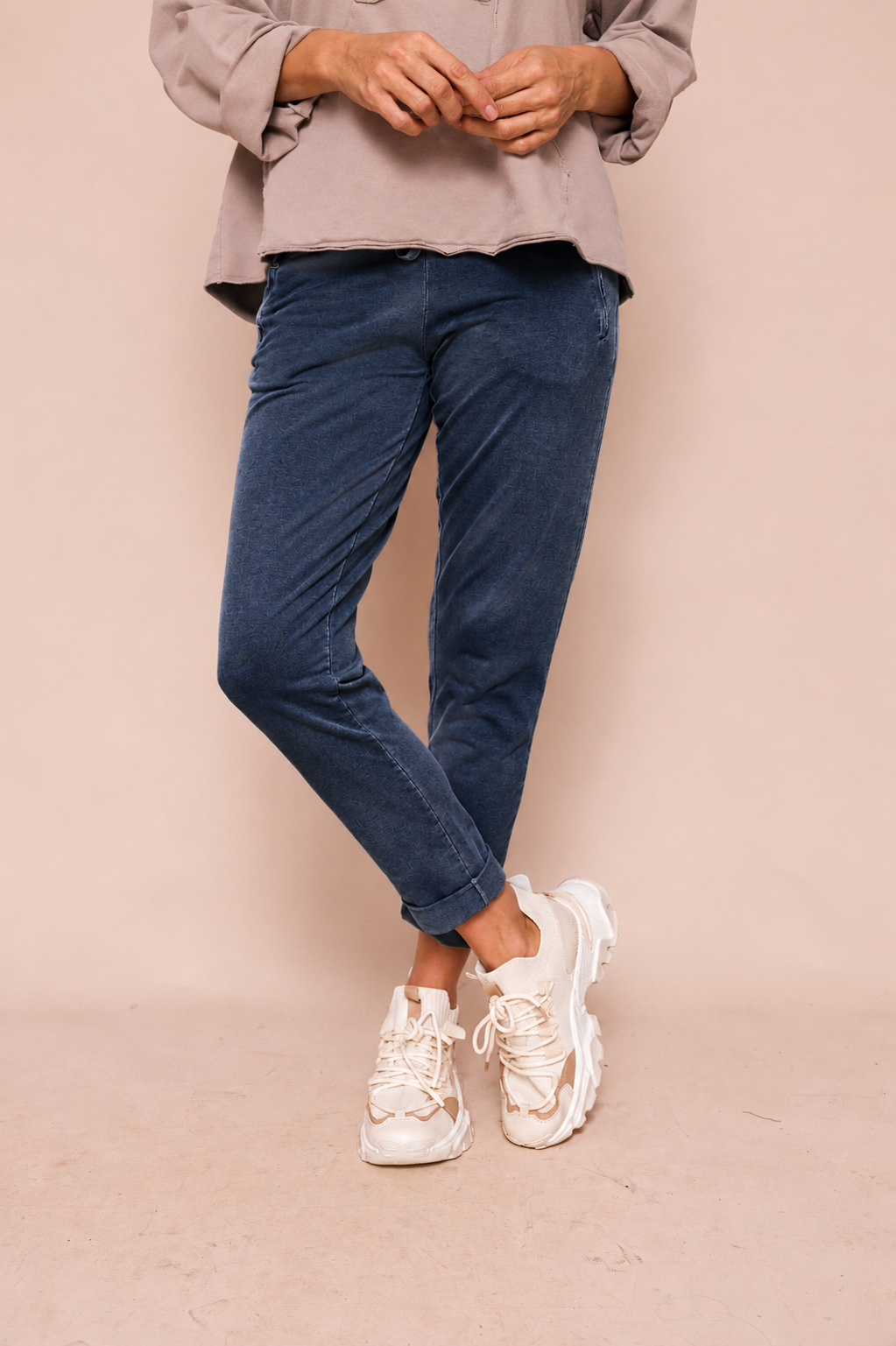 Bailey Stonewash Joggers - Suzy D London
