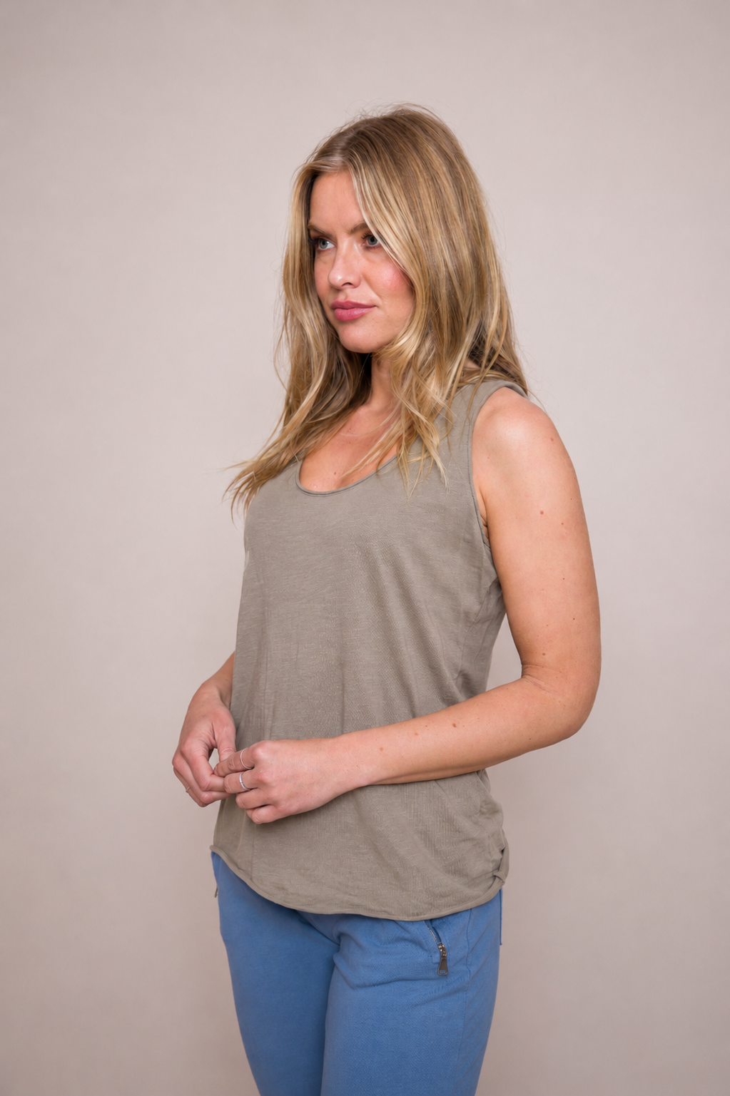Britney Cotton Vest - Suzy D London