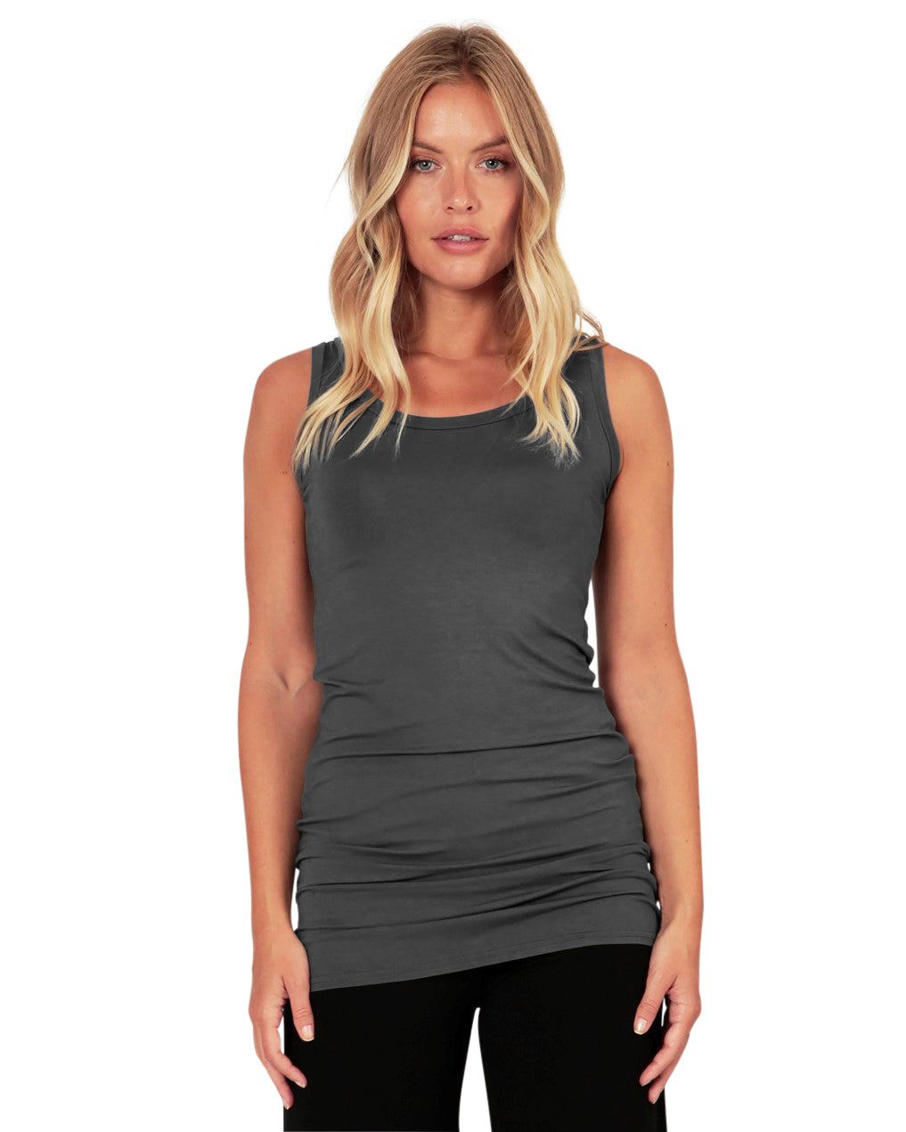Daisy Long Jersey Vest - Suzy D London