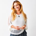 Fauna Open Weave Batwing Knit Sweater - Suzy D London