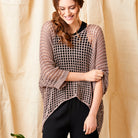 Fenella Open Weave Long V-Neck Knit Sweater - Suzy D London