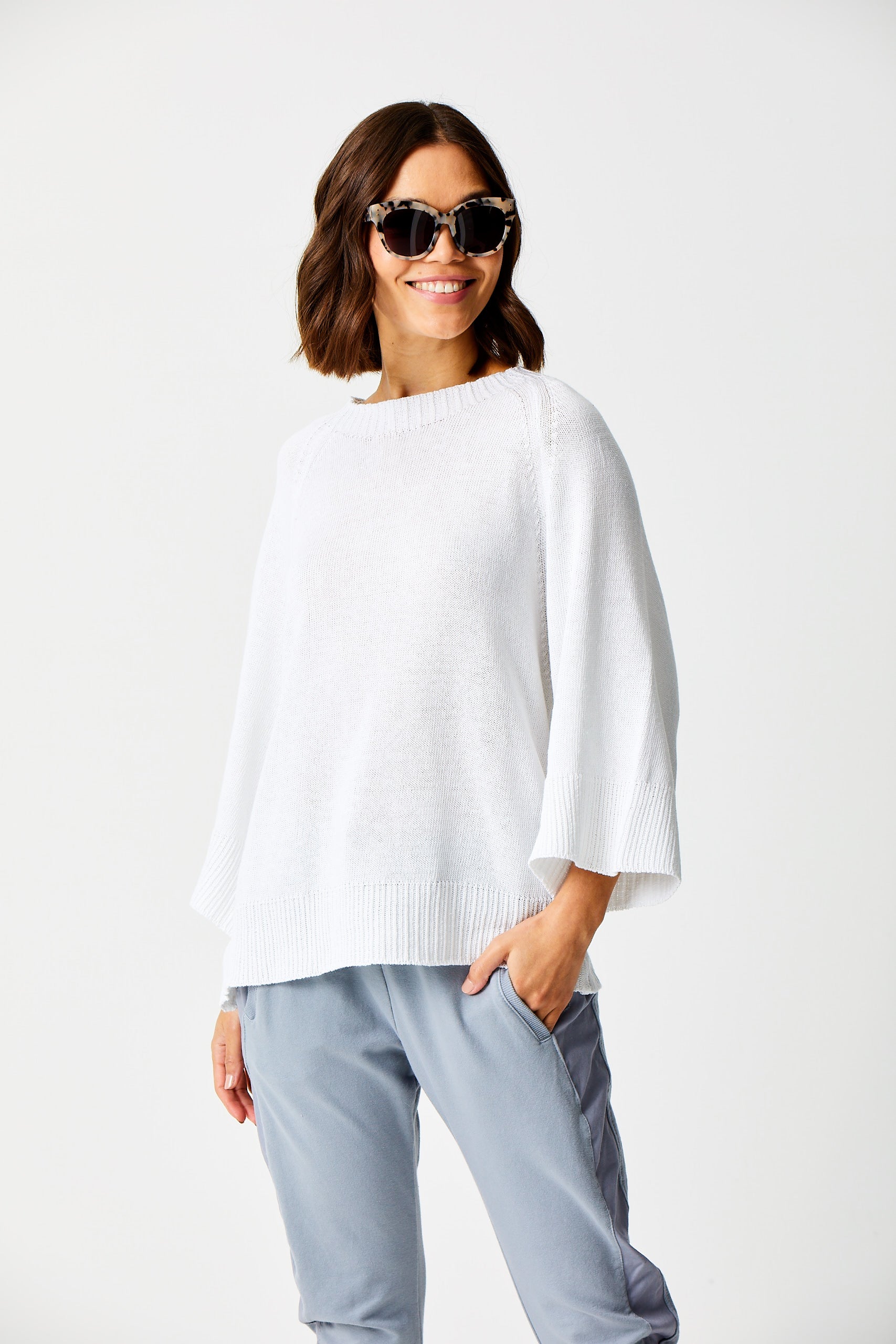 Fermina Kimono Sleeve Sweater - Suzy D London