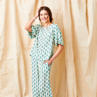 Ginny Print Crepe Palazzo Pants - Suzy D London