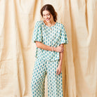 Ginny Print Crepe Palazzo Pants - Suzy D London