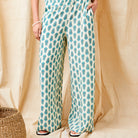 Ginny Print Crepe Palazzo Pants - Suzy D London