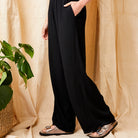 Ginny Crepe Palazzo Pants - Suzy D London