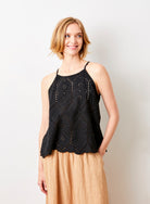 Jai Broderie Anglais Cami - Suzy D London