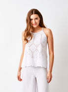 Jai Broderie Anglais Cami - Suzy D London