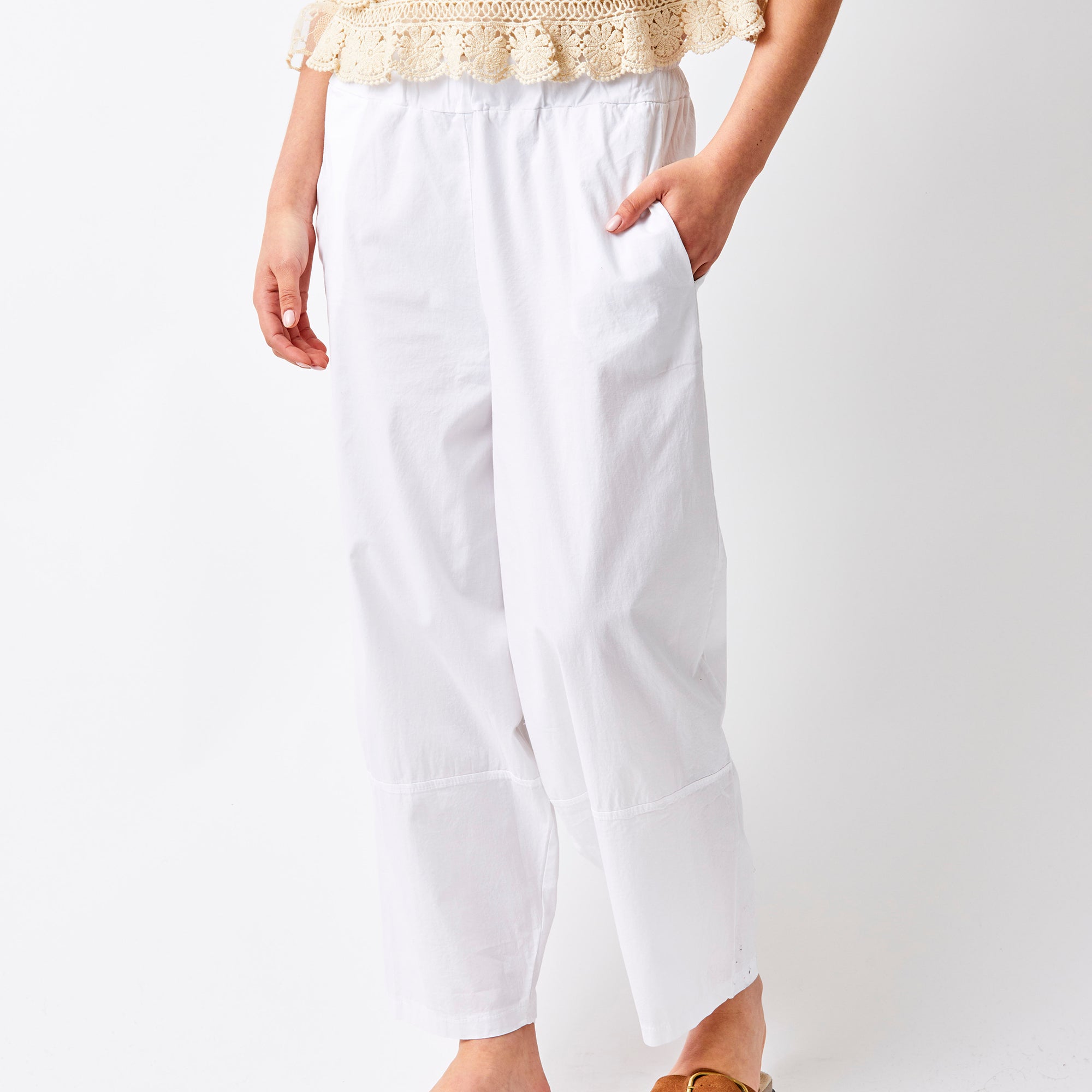 Jem Light Cotton Baggy Pants - Suzy D London