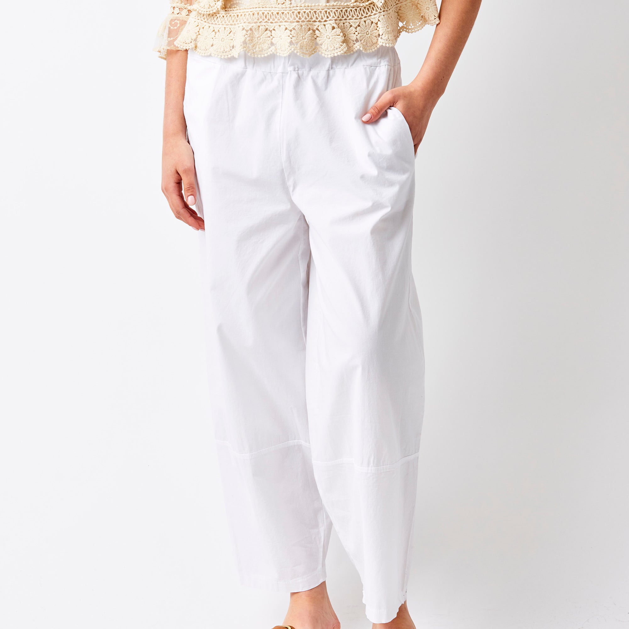 Jem Light Cotton Baggy Pants - Suzy D London