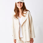 Jerry French Terry Double Breasted Jacket - Suzy D London