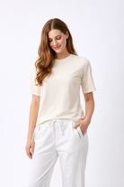 Jessica Crew Neck Tee - Suzy D London