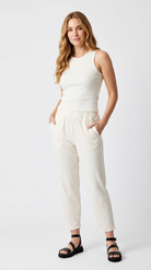 Joss Rib Jersey Muscle Back Tank - Suzy D London