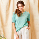 Lumen Sparkle Knit Tee - Suzy D London