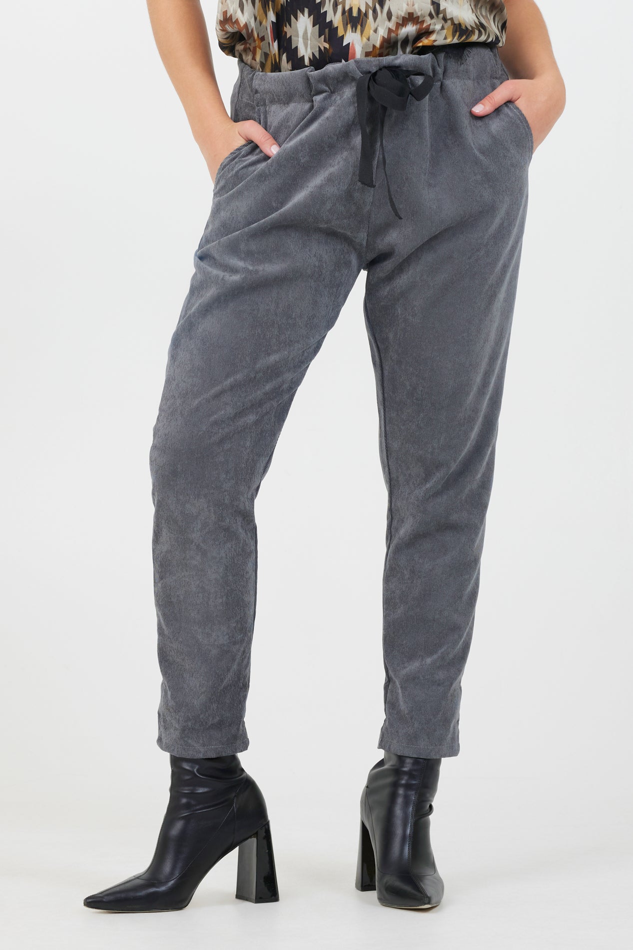 Mackenzie Baby Cord Drawstring Pants - Suzy D London