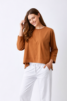 Maven Hi Lo Front Flared Sweat - Suzy D London