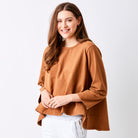 Maven Hi Lo Front Flared Sweat - Suzy D London