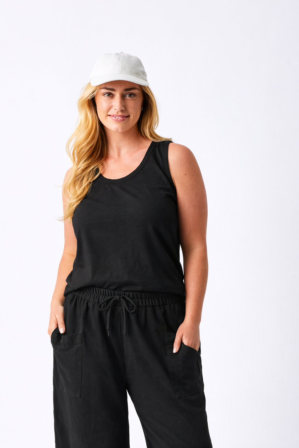 Moxy Cotton Relaxed Fit Tank - Suzy D London