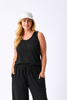 Moxy Cotton Relaxed Fit Tank - Suzy D London