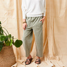 Orly Heavy Cotton Vintage Wash Baggy Pants - Suzy D London