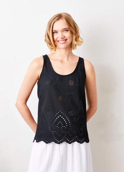Wisty Broderie Anglaise Cami Top - Suzy D London