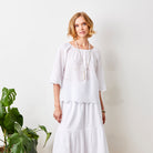 Waterlily Broderie Anglaise Maxi Skirt - Suzy D London