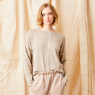Wren Long Sleeve Knit With Trim - Suzy D London