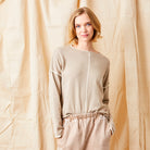 Wren Long Sleeve Knit With Trim - Suzy D London